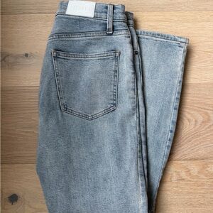 Pistola Button-Fly High-Rise Jeans – Light Wash (Size 28)